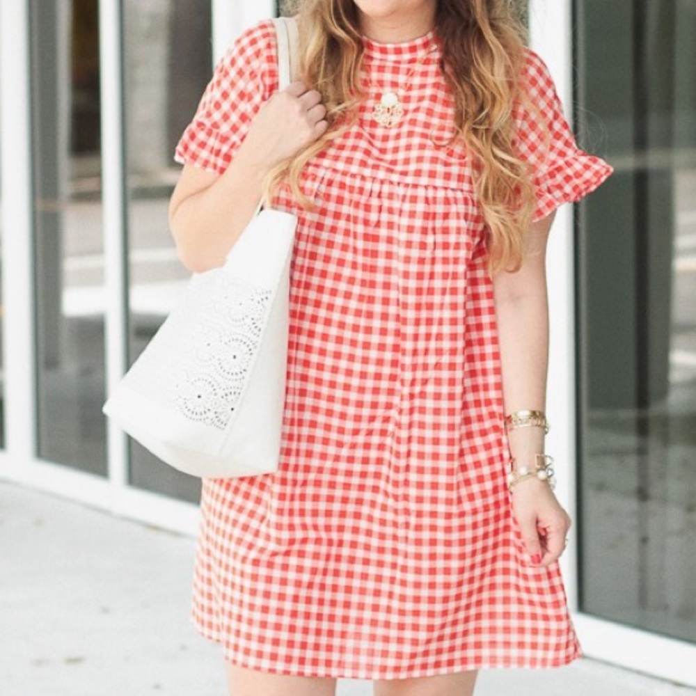 ❤️ Gingham Babydoll dress